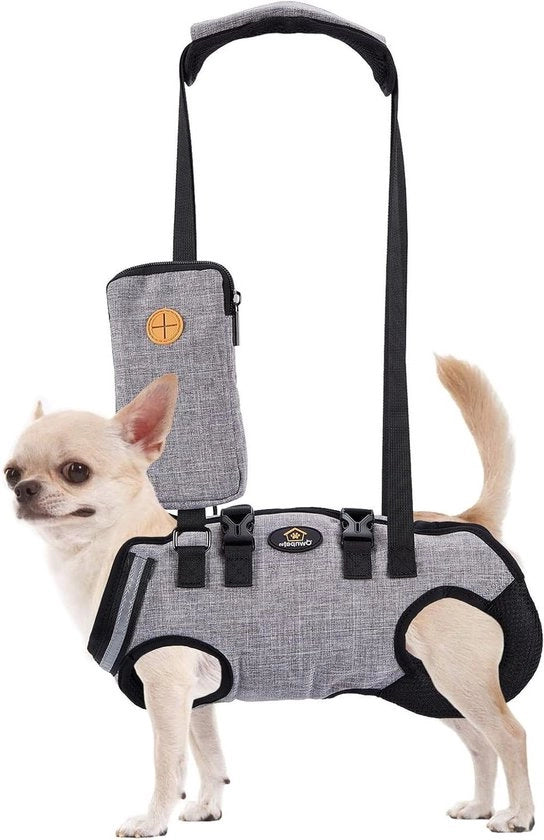 Harnas a pelo intero per cani piccoli - Cintura harnas full-body per cani piccoli