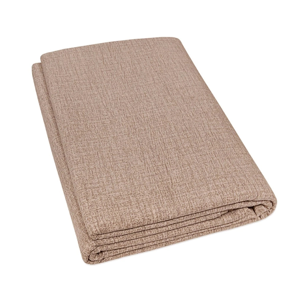Telo Arredo Tessuto Copritutto Copridivano Proteggi Letto Poltrona Divano Tortora 230x265 cm