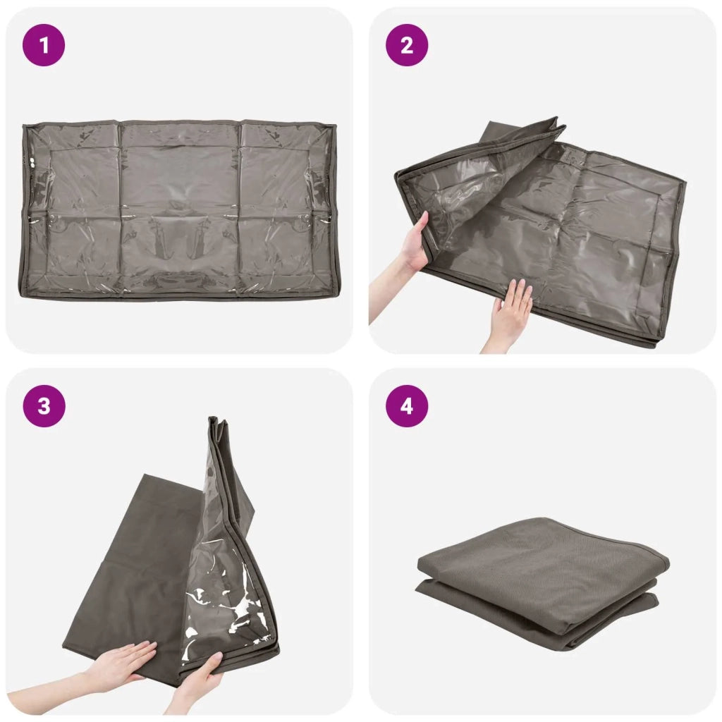 Scatola di stoccaggio con finestra trasparente in alto 2 pz CFW5977834