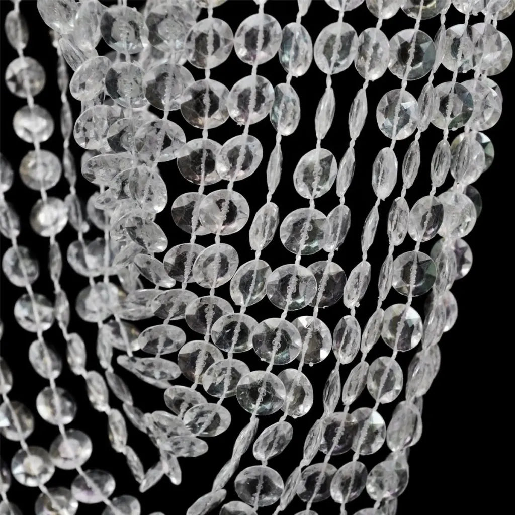 Lampadario Sospeso in Cristallo 22 x 58 cm  cod mxl 46046