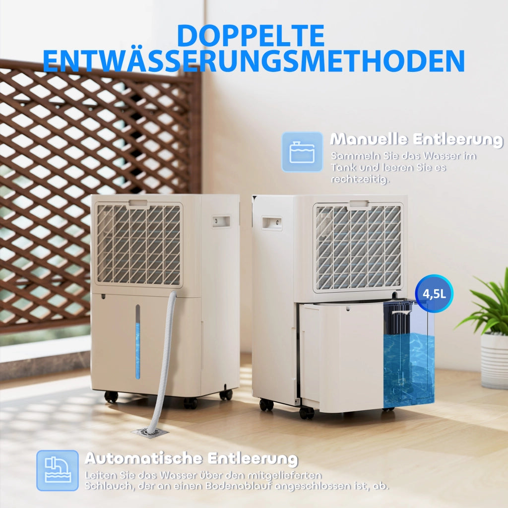 Deumidificatore ¨C Zephmum ¨C Bianco 4.5L LED