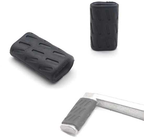 Pompa di accelleratore a gomma - Piastra di regolazione - Universale - Compatibile con Ducati Monster 696/796/795/1100 - Dimensioni 33x20 mm - Facile e comodo da utilizzare - Pedale di cambio