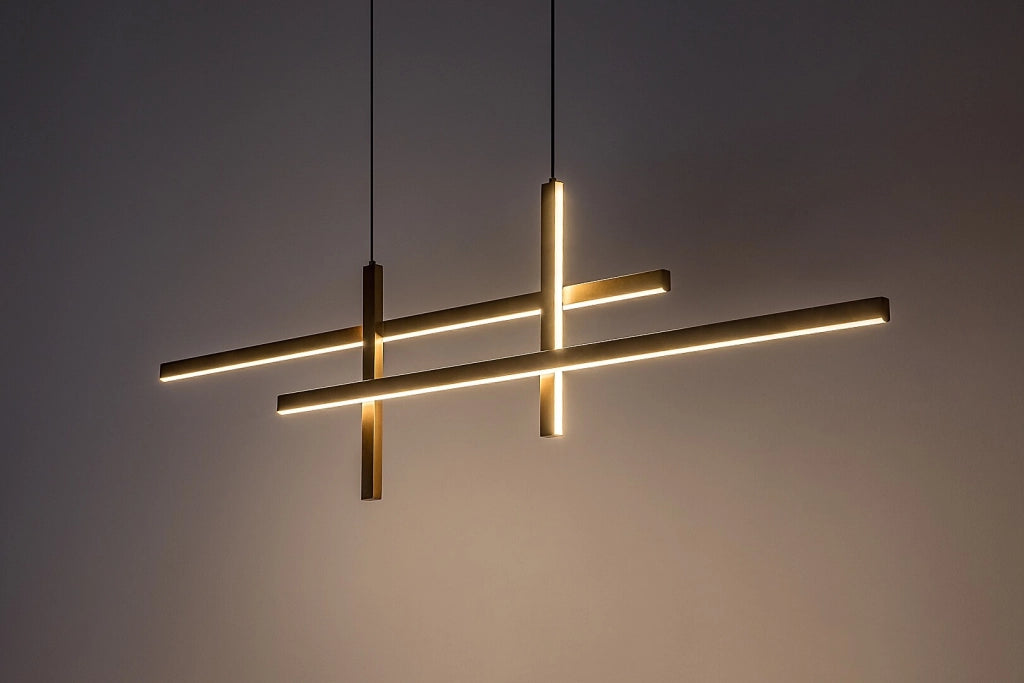 Lampada a sospensione LED Rabalux Severine nero oro 40W
