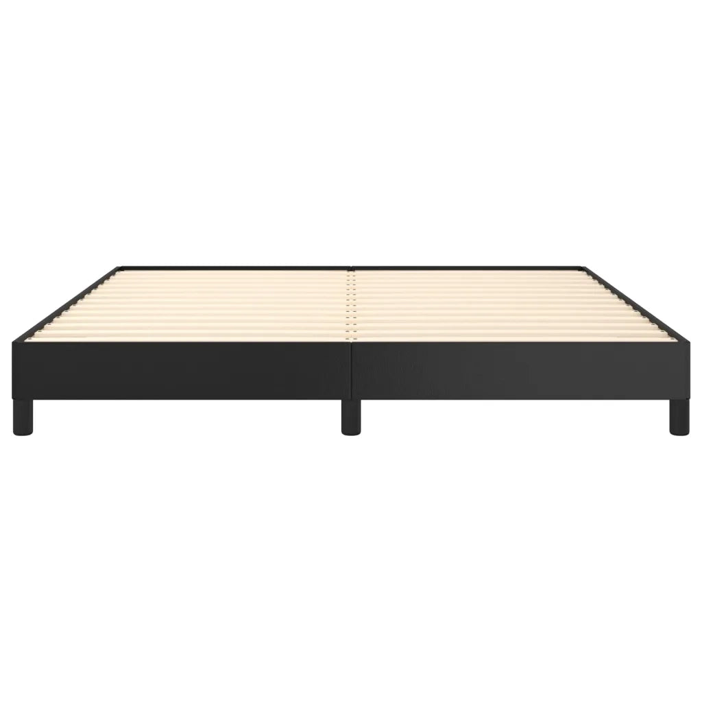 Giroletto-Struttura Letto Nero 160x200 cm in Similpelle 362310