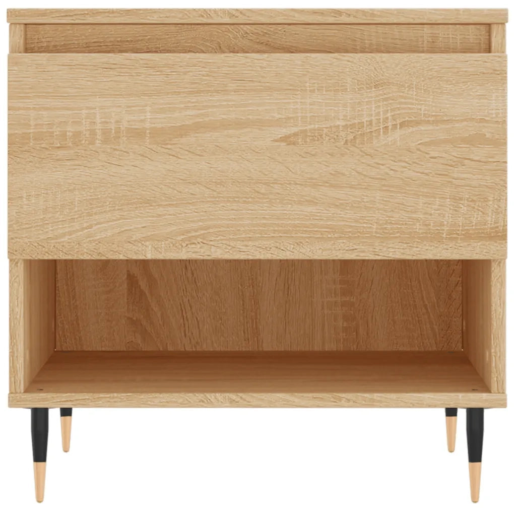 Tavolini Salotto 2pz Rovere Sonoma 50x46x50cm Legno Multistrato 830899