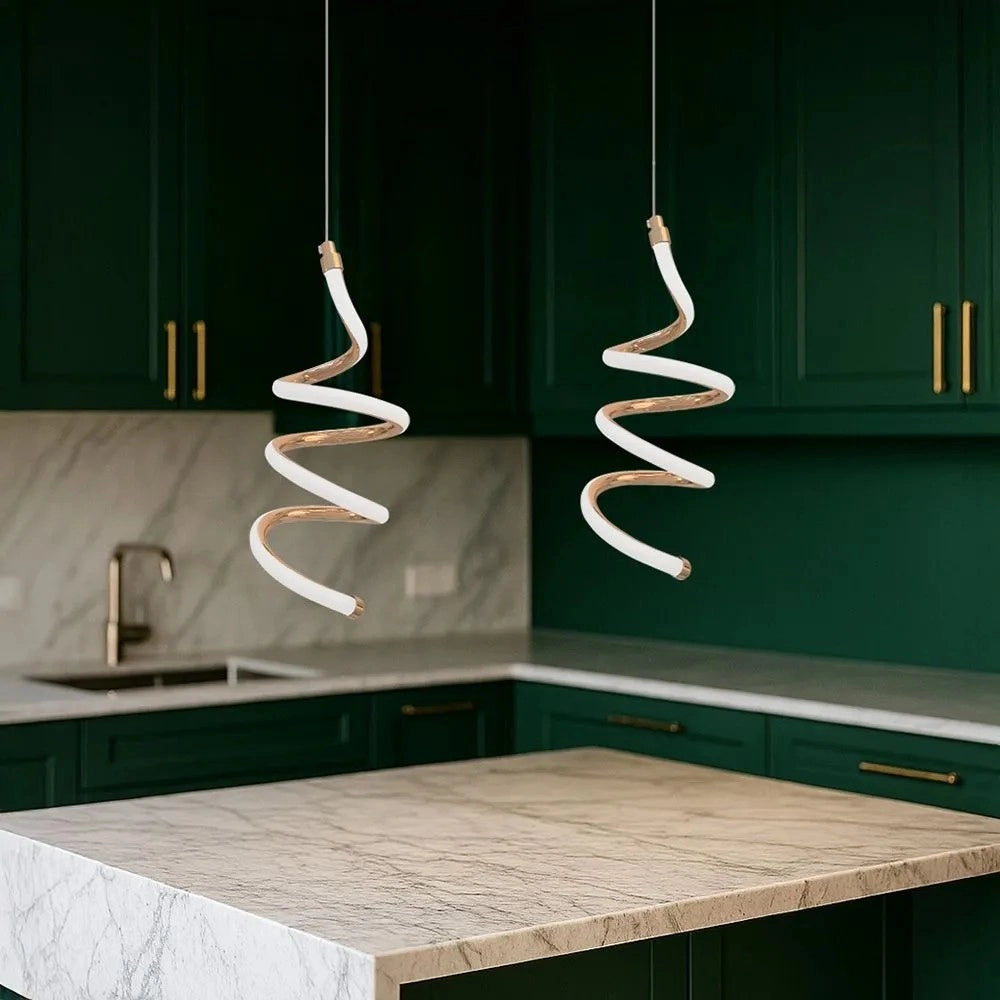 Lampada A Sospensione Da Soffitto Led Lhj096-1cp Light Rose Gold