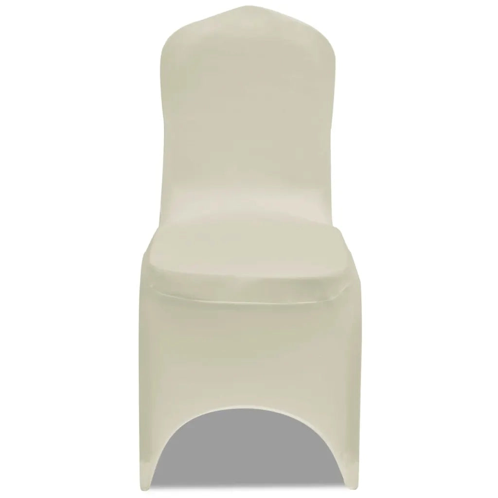Coprisedia in Tessuto Elasticizzato Crema 6 pz CFW4452058