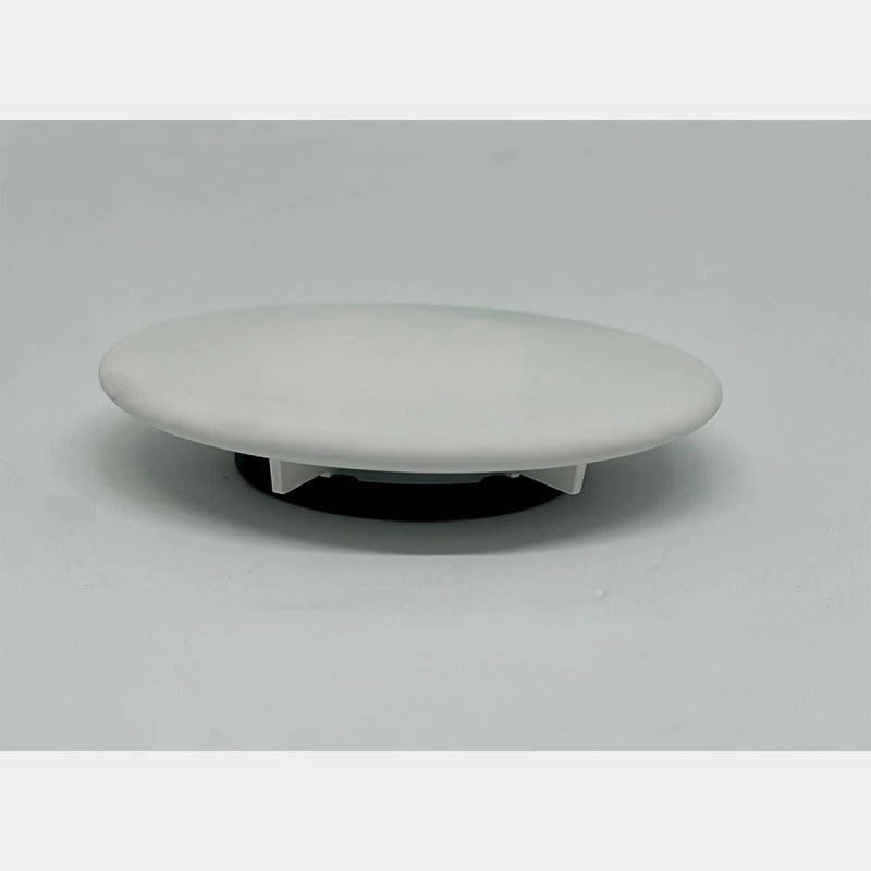 Tappo per piletta Geberit foro da 90, per sifone doccia colore bianco satinato