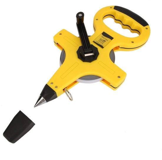 Misuratore di Rotaie 50 Metri - Acciaio Inossidabile - Portatile