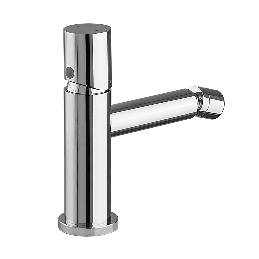 Miscelatore bidet cromo senza leva in acciaio inox Gemini