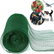 Trade Shop - Rete Anti Animali Maglia Polietilene 1.5x10mt Verde Scuro Protezione Piante Orto 134617 -