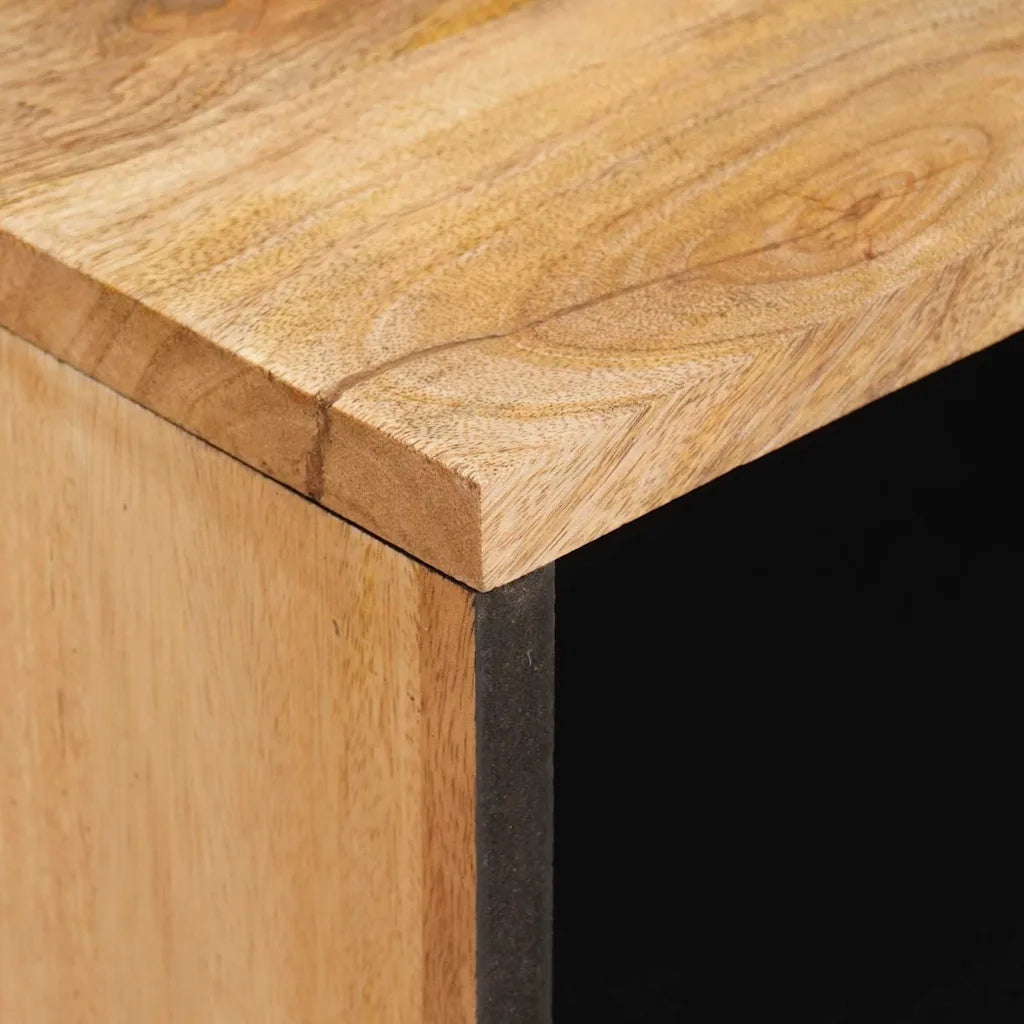 Armadio da Notte con cassetto Naturale 50 x 33 x 62 cm 4018054