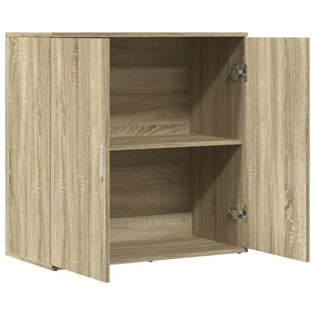 Credenza | Madia | Buffet da pranzo | Armadio da pranzo Rovere Sonoma 79x38x80 cm in Legno Multistrato