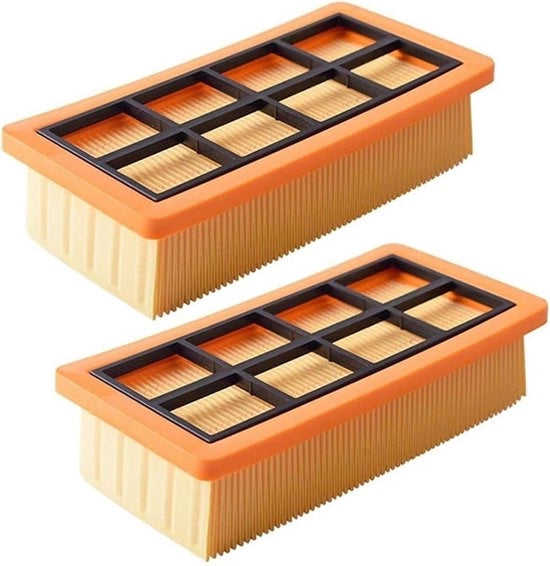 Due Filtro di Sostituzione adatto per Stufer AD3.200/AD3.000 - Componente per Aspirapolvere - Filtro di Sostituzione Lavabile - Filtro di Sostituzione Pieghevole