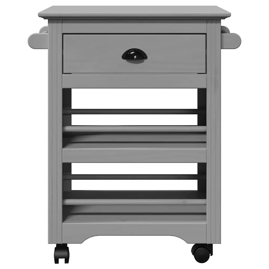 Carrello da Cucina BODO Grigio 67,5x45x80 cm 4016880