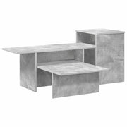 Tavolo Consolle | Tavolo d'Ingresso Grigio cemento 91,5 x 35 x 38,5 cm