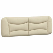 Cuscino Testiera Hvar Crema 160 cm in Tessuto CFW2719457