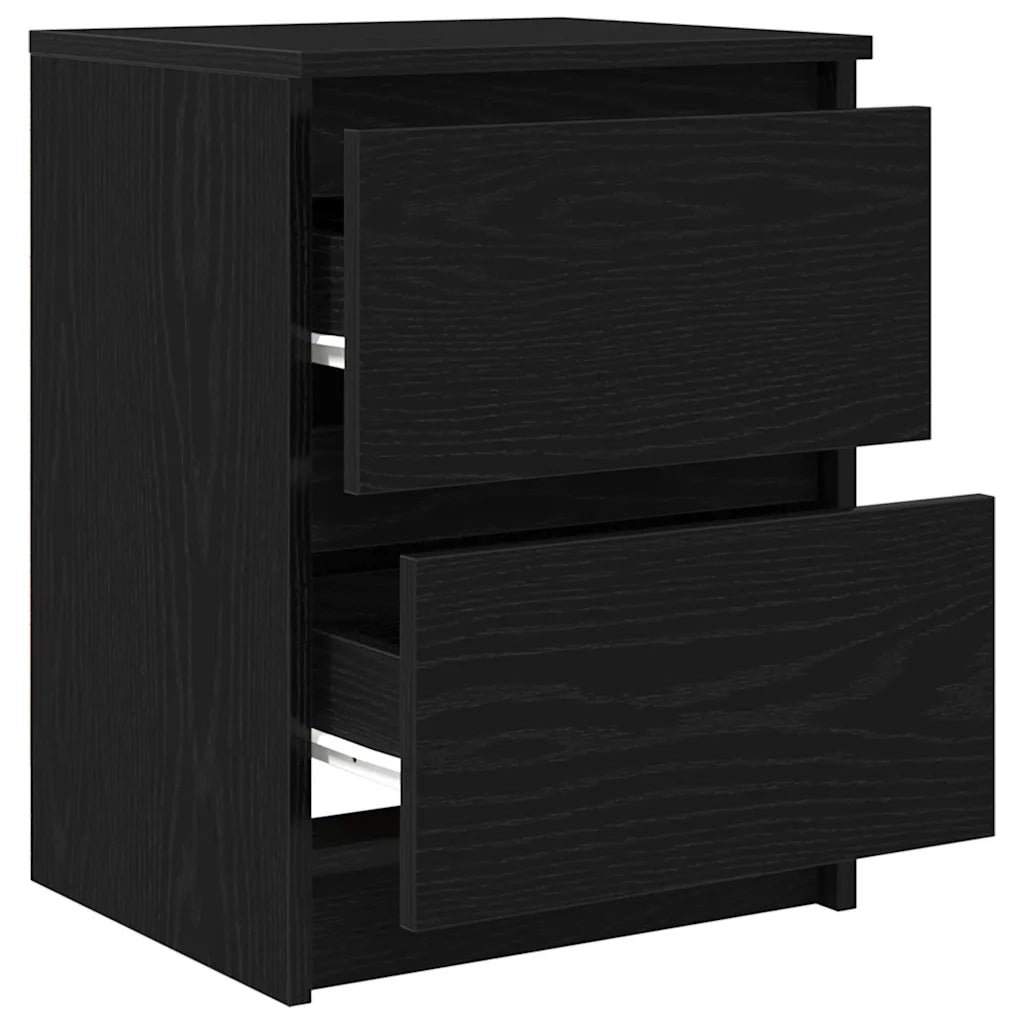 Mobile Porta TV Nero 40x35x54 cm in Legno Multistrato 861770