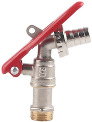 Valvola di acqua regolabile - Messing - 1/2 pollici di diametro - Flessibile - Esterno - Duraturo - Anticorrosione - Valvola esterna