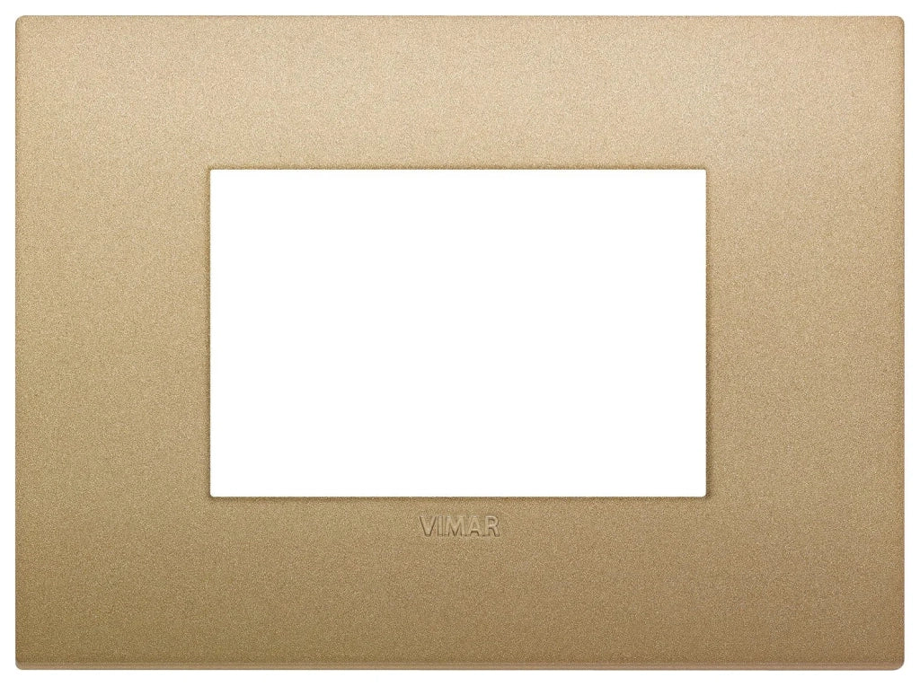 VIMAR Placca Classic 3M oro matt - 19653.78
