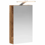 Mobiletto per specchio da Bagno | Armadio da bagno Legno vecchio 30 x 10,5 x 50 cm