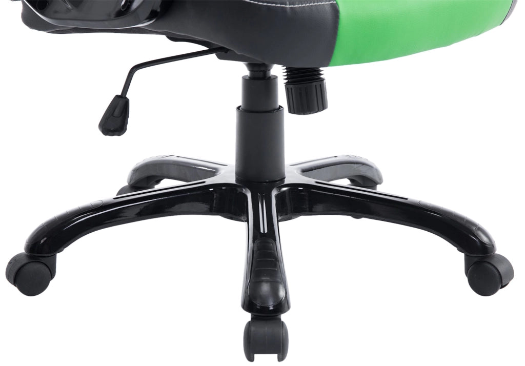 Sedia da ufficio XL Pedro Nero/verde