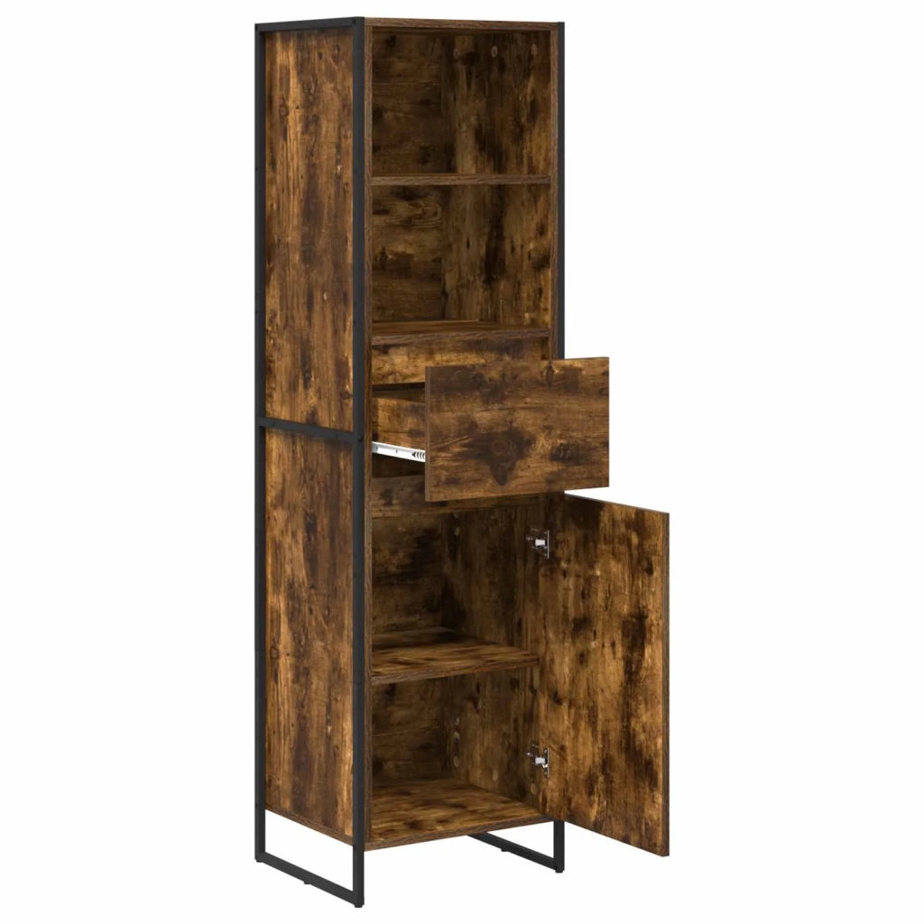 Armadio per Libri Quercia Fumosa 43 x 36 x 150.5 cm