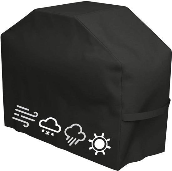 Barbecue hoes 210D Oxford grillplaat afdekzeil protezione da vento/sole/acqua - hoesa per barbecue (145 x 61 x 117)