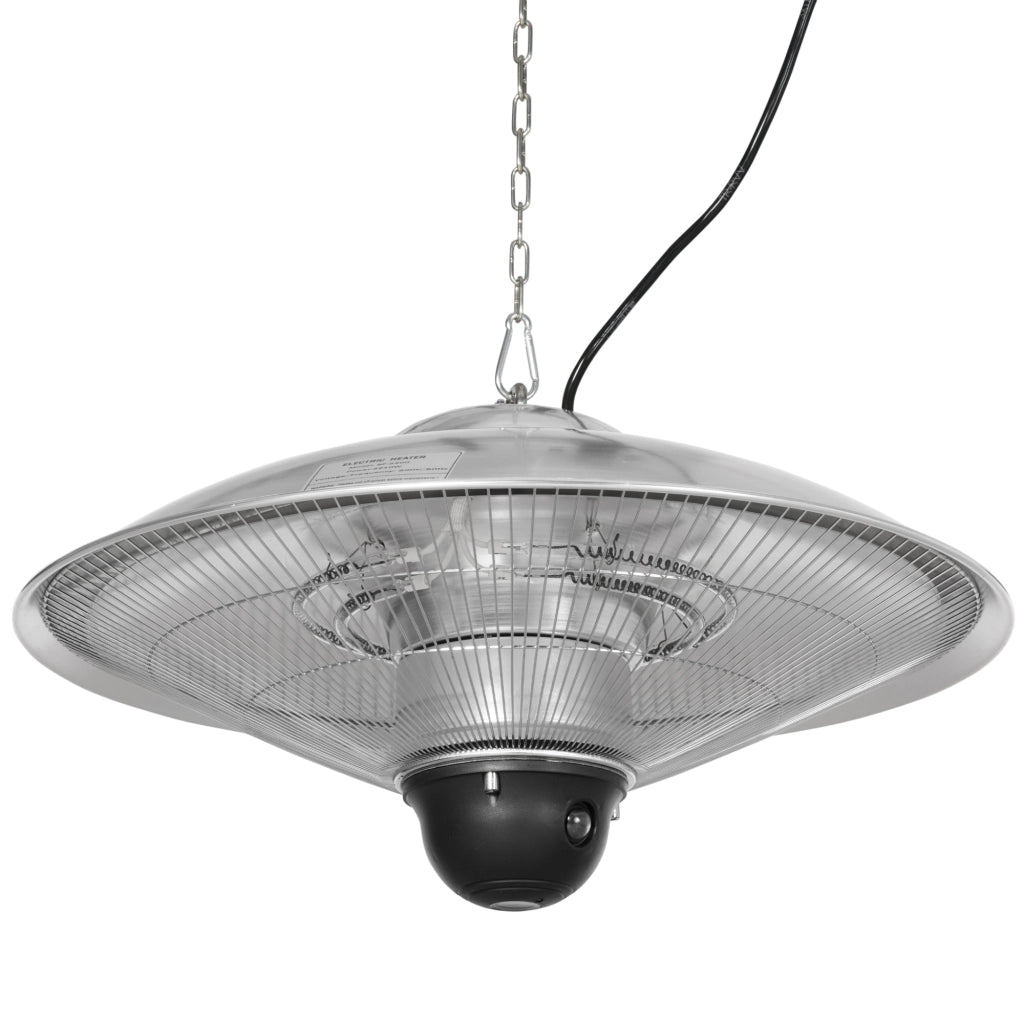 Calefactor a Infrarossi da Esterno ¨C zephmum ¨C ?58.5x33 cm 1010/2210W Grigio