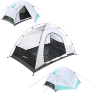 Tenda da campeggio, 1-2 persone, tenda a cupola impermeabile e resistente al vento, ultraleggera per 3-4 stagioni, UV-resistente, formato compatto, adatta per adulti, escursioni, campeggio, attività all'aperto