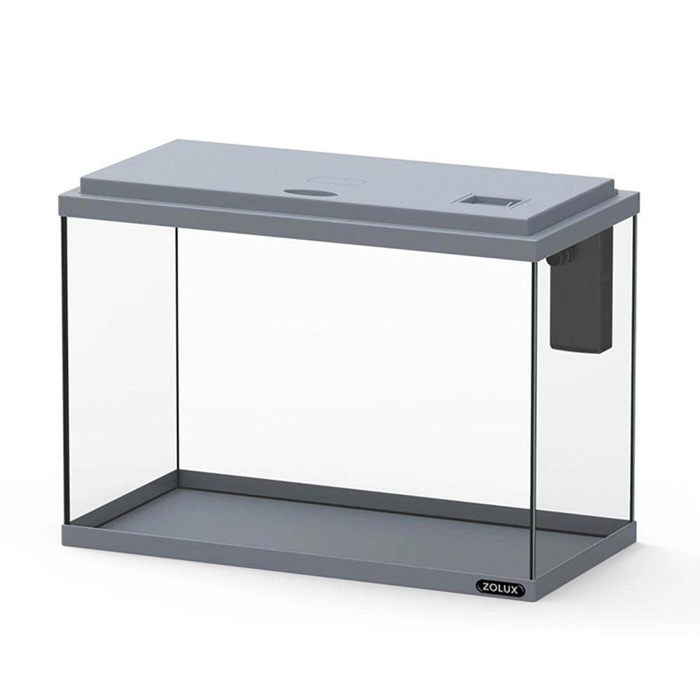 Zolux Ekai 40 24L - acquario cm40x20x28h completo di filtro interno Colore: Grigio