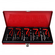 Kit di riparazione filettature da 131 pezzi con inserto filettato per la riparazione 02_0004256