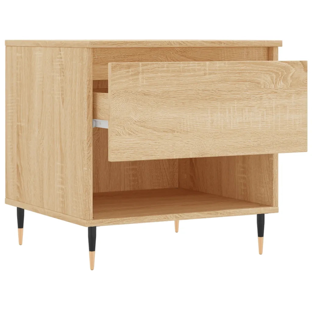 2 pz Tavolini salotto | Tavolino da caff¨¨ | Tavolino da Soggiorno Rovere Sonoma 50x46x50cm Legno Multistrato