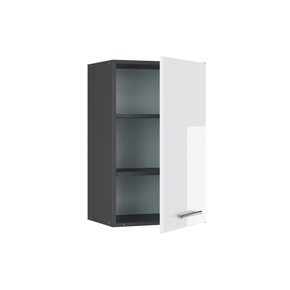 Vicco Pensile da cucina Bianco lucido 45 cm