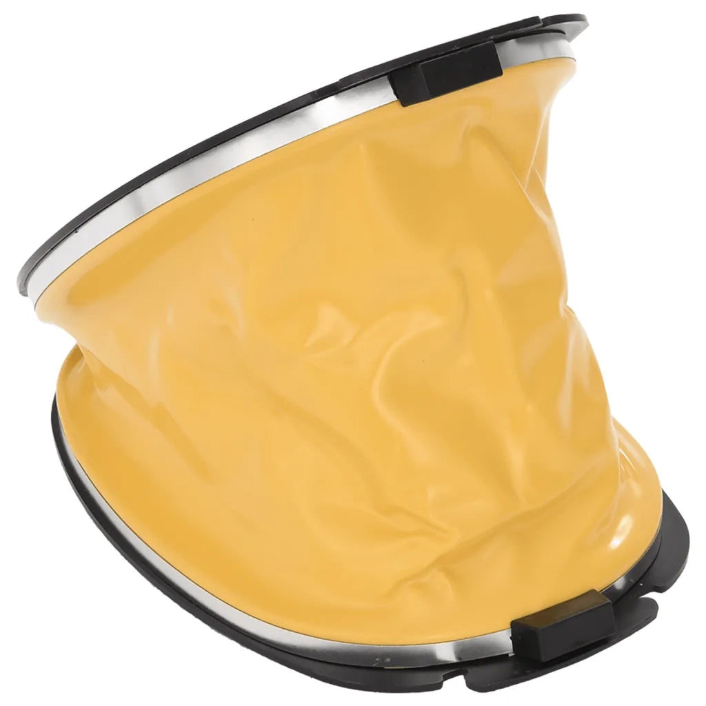 Pompa a Pedale 26x18 cm in PP e PE Grigia e Gialla CFW7885152