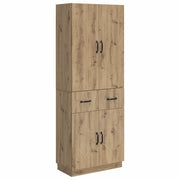 Set di armadi 2 pcs Rovere Artigianale Legno ingegnerizzato