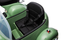 Moto Elettrica per Bambini Licenza Piaggio Vespa Sidecar 12V Verde