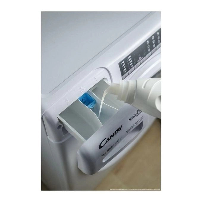 Candy Smart Pro Inverter Lavatrice 10 kg, Classe A-10%, 1400giri, Bianco, CO 4104TWM/1-S
