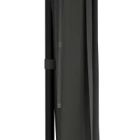 Padiglione da giardino per feste, 2,95 x 2,95 x 2,85 m, grigio scuro