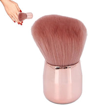 Kit di applicazione per unghie professionale - Pennello per unghie in plastica - Strumento per la cura delle unghie - Formato a palmo di mano - Disegno a forma di cappello - Adatto per uso professionale/casa - Pennello per unghie