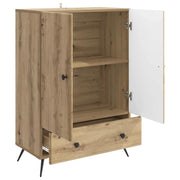 Credenza | Madia | Buffet da pranzo | Armadio da pranzo con cassetto Rovere Artigianale 66 x 34,5 x 95 cm