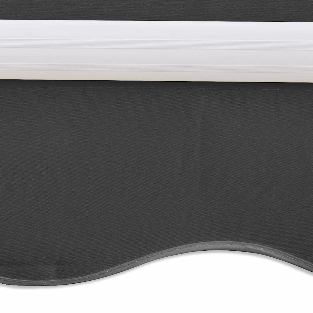 Tenda da Sole Pieghevole Motorizzata 400 cm Antracite 275562