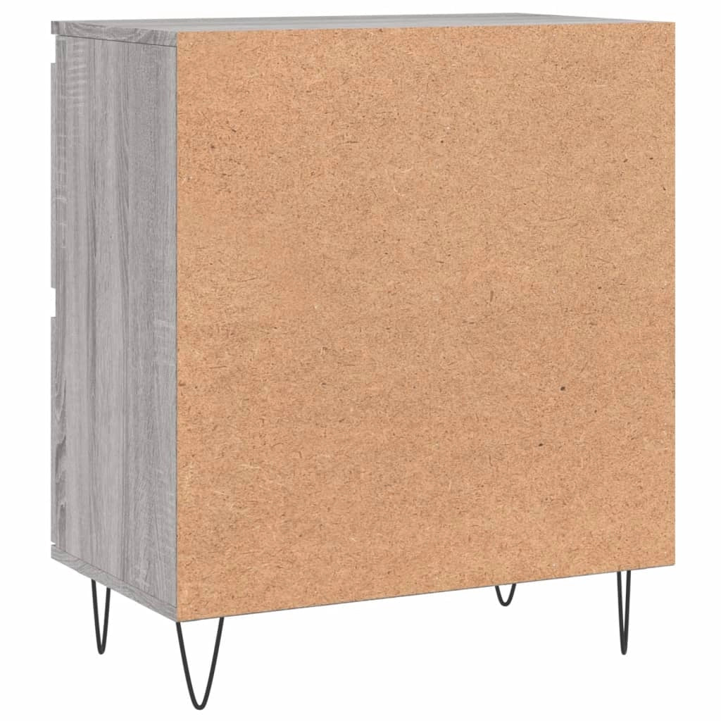 Buffet credenza cassettiera armadio mobile contenitore organizer cucina soggiorno salotto Sonoma 60 x 35 x 70 cm legno ingegnerizzato grigio 02_0036404