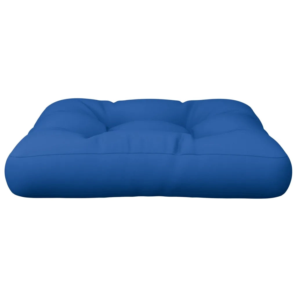 Cuscino per Pallet Blu Reale 60x60x12 cm in Tessuto