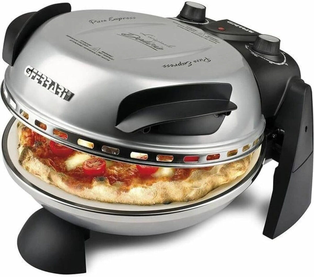 G3 Ferrari Delizia macchina e forno per pizza 1 pizza(e) 1200 W Nero, Argento