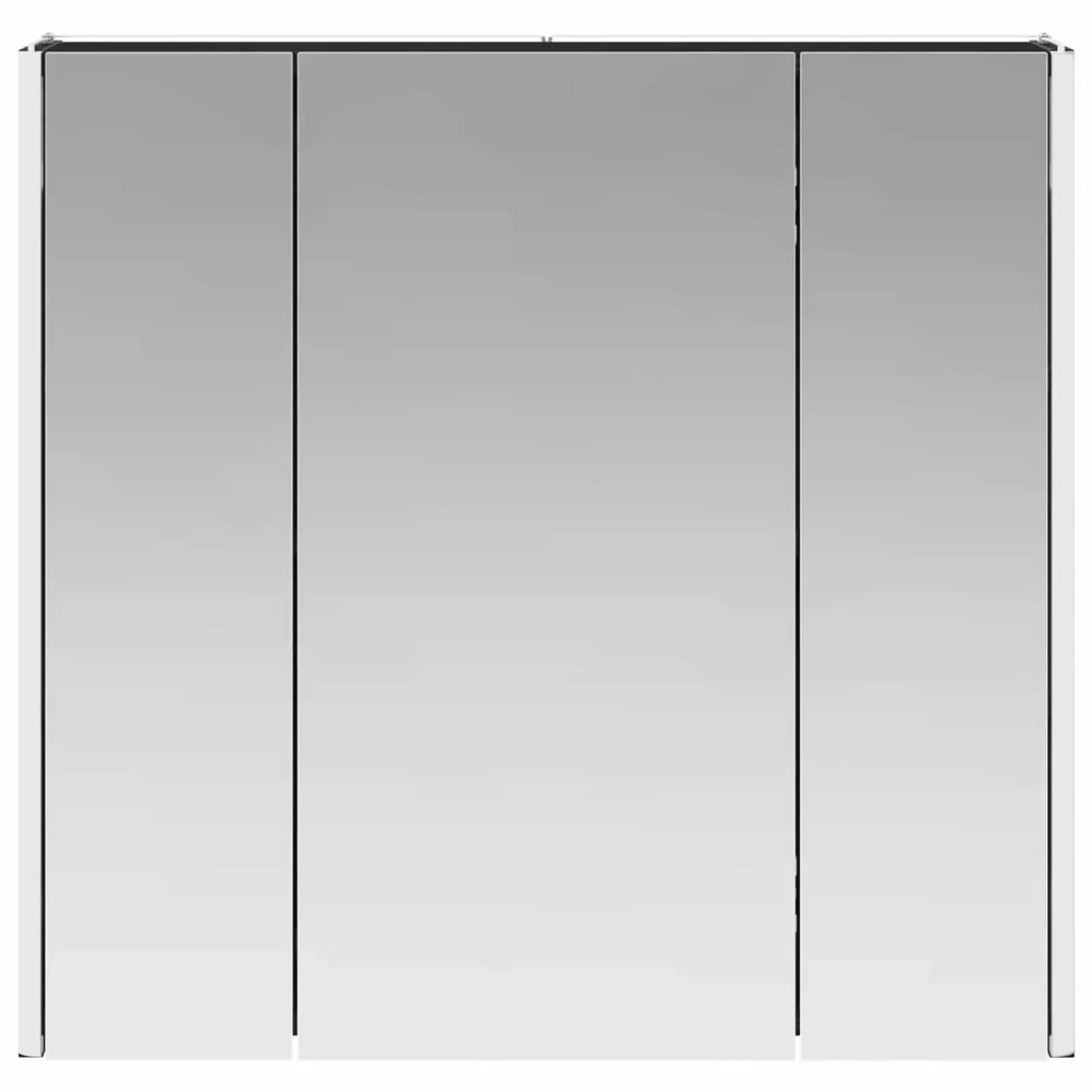 Mobiletto per specchio da bagno Rovere Nero