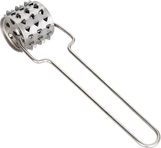 Taglia carne da 21 cm in acciaio inossidabile - ideale per bistecche di carne e rollate