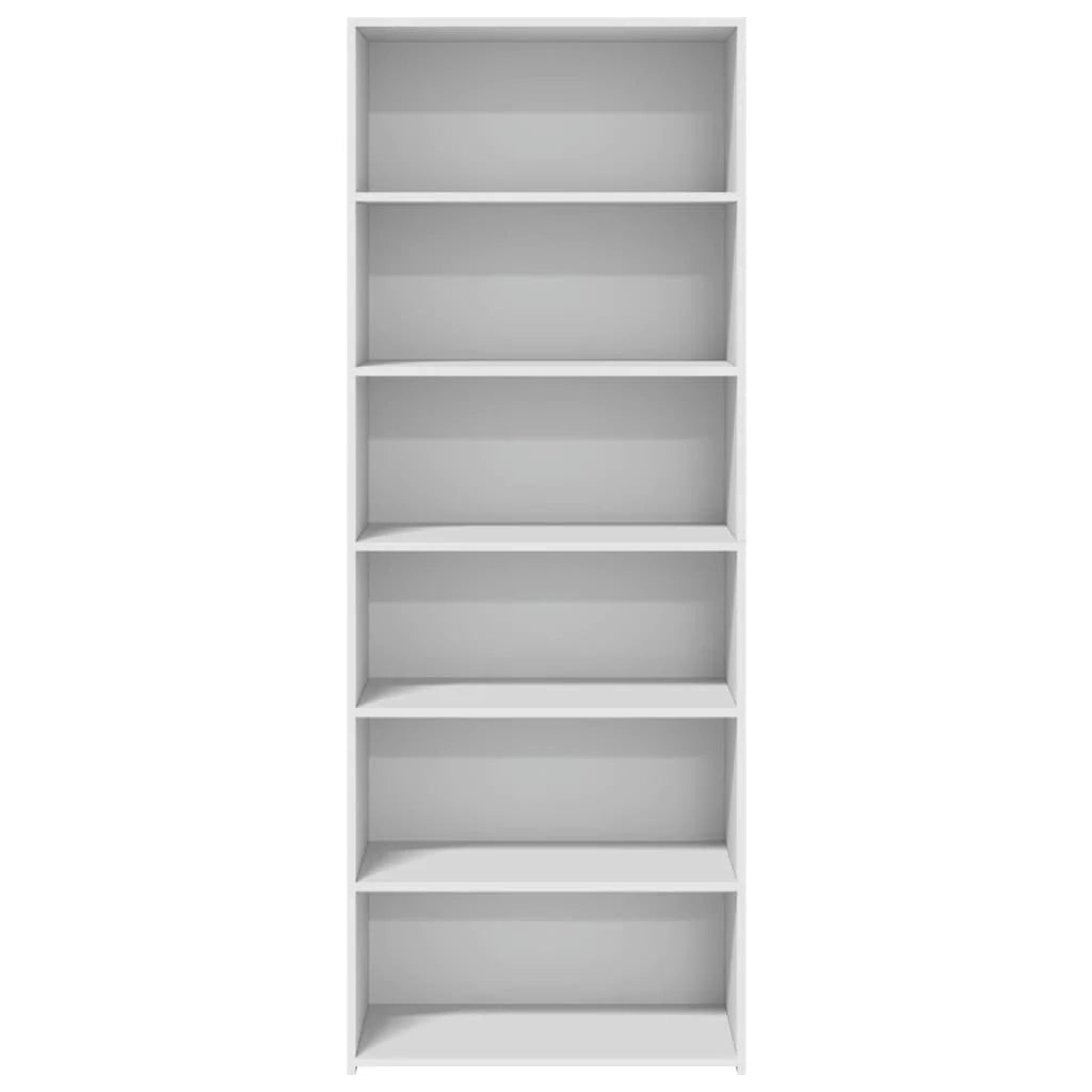 Buffet credenza cassettiera armadio mobile contenitore organizer cucina soggiorno salotto alto 70 x 41 x 185 cm legno ingegnerizzato bianco 02_0032764