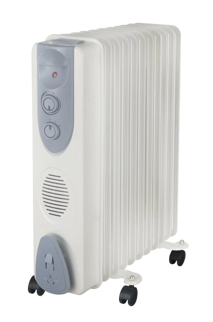 Pyramidea TL011 stufetta elettrica Interno Grigio 2500 W Riscaldatore ambiente elettrico a olio