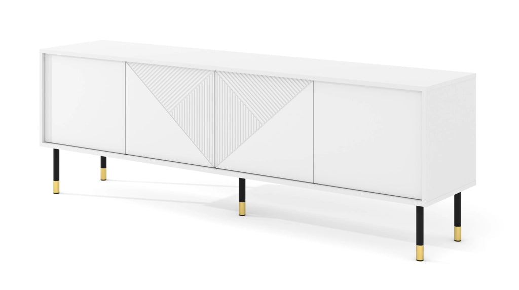 MOBILE TV WOODY 4D 180 BIANCO OPACO